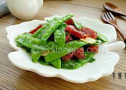 荷兰豆炒腊肠
