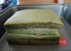 面包机低糖艾草糯米糕(全糯米青团双豆馅)的做法图解12