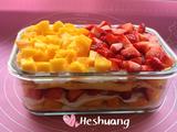 千层水果盒子蛋糕的做法[图]