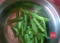 凉拌豆角的做法图解3