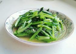 清炒油麦菜