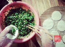 韭菜鸡蛋水饺（生鸡蛋版）的做法图解6