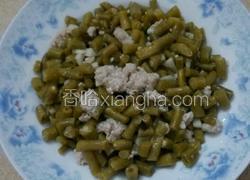 酸豆角炒肉末