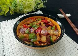 二蔬小炒肉丁