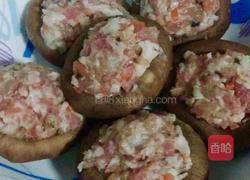 香菇酿肉的做法图解4