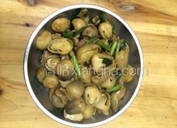 瘦肉炒草菇