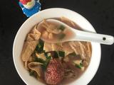 三鲜红菇腐竹汤