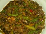 尖椒鸡杂