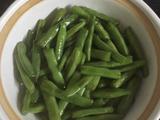 蒜头炒四季豆