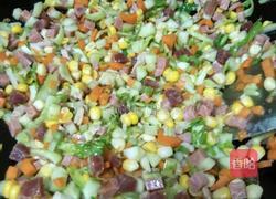 春芥胡萝卜玉米香饭的做法图解4