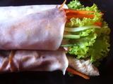鸡肉蔬菜卷～把春天卷起来的做法[图]