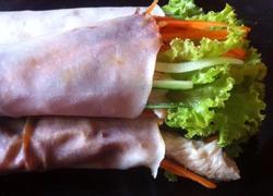 鸡肉蔬菜卷～把春天卷起来