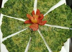 艾草鸡蛋煎饼