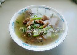 盐菜丝瓜汤