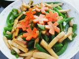 蚝汁青椒杏鲍菇