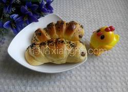 毛毛虫肉松面包