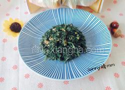 凉拌茼蒿叶