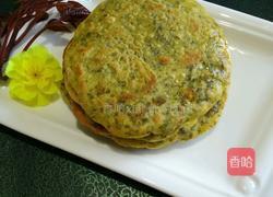 香椿鸡蛋玉米饼的做法图解4