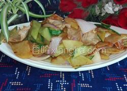 肉片炒三鲜