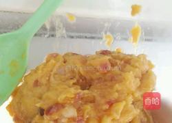 面包机腊味海陆亲子锅贴的做法图解2