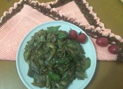 花生油焖青茄子