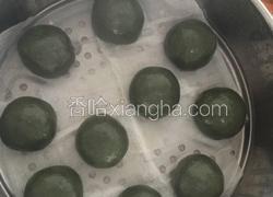 咸蛋黄肉松青团（网红青团）
