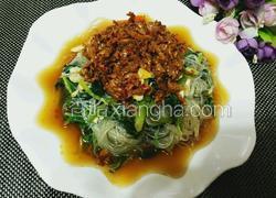 裙边拌粉丝菠菜