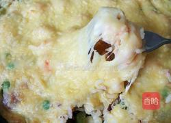 鲜虾芝士五彩焗饭的做法图解12