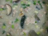 冬菇皮蛋瘦肉粥