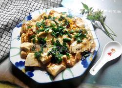 韭菜鸡蛋炒豆腐