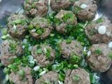 香菇豌豆肉丸子的做法[图]