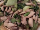 青菜炒香菇