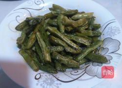 干煸四季豆的做法图解4