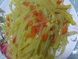 泡菜炒土豆丝