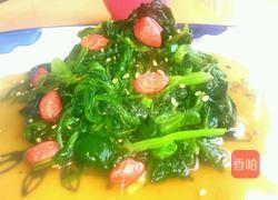果仁菠菜的做法图解4