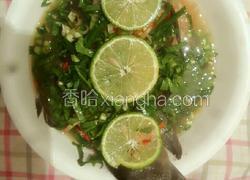 柠檬蒸丁桂鱼