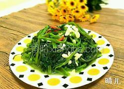 炝炒空心菜