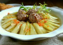开洋蒲菜肉圆