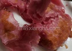火龙果皮汁手撕饼