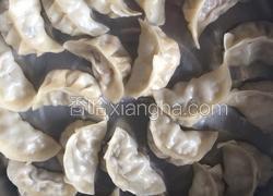 笋子木耳猪肉饺子