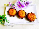 糯米红豆沙葵花饼