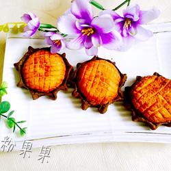 糯米红豆沙葵花饼的做法[图]