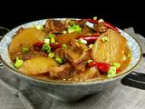 黄豆酱萝卜烧牛肉