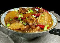 黄豆酱萝卜烧牛肉