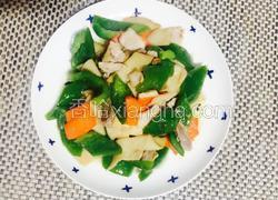 杏鲍菇青椒滑肉片