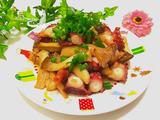 蒜香杏鲍菇章鱼