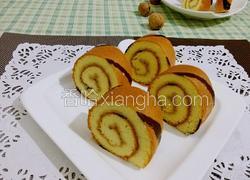 草莓酱蛋糕卷