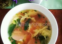 番茄蛋花汤