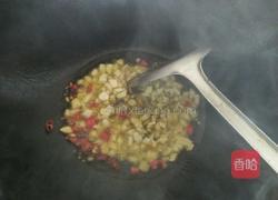 青菜红烧毛血旺的做法图解3