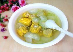 鲜味玉米节瓜汤